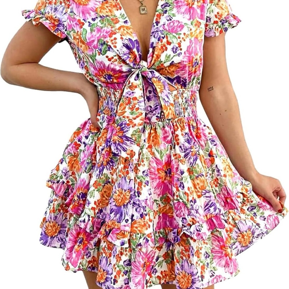 Floral Multicolor Dress